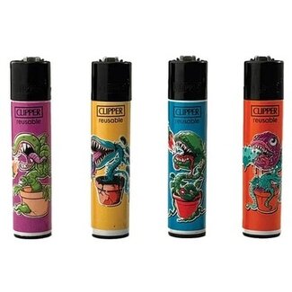 Clipper Set van 4 Clipper Aanstekers Carnivorous Plant