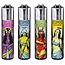Set of 4 Clipper Lighters Angels vs Demons