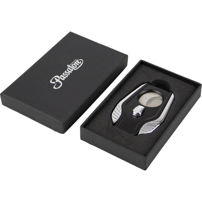 Cigar Cutter Passatore Black Chrome