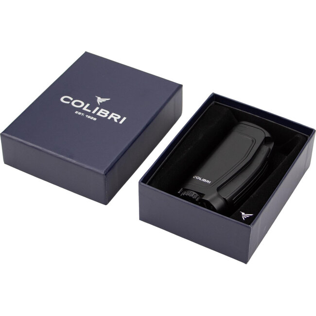 Aansteker Colibri E3 Triple Jet Black on Black