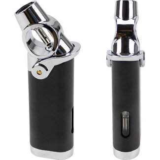 Passatore Lighter Passatore Rocket Black Chrome