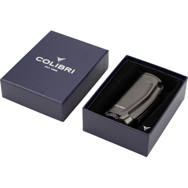 Aansteker Colibri E3 Triple Jet Gunmetal