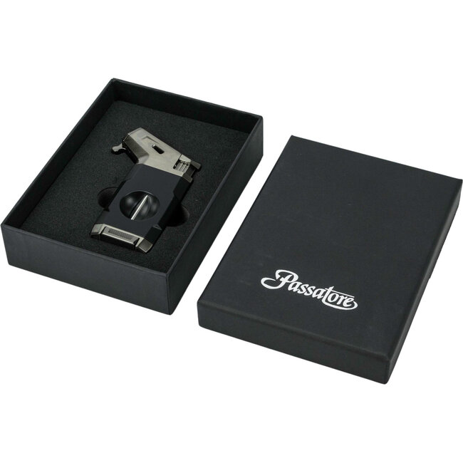 Lighter Passatore Viking Black Gun