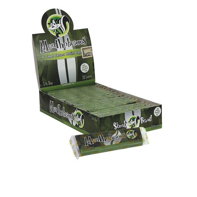 Skunk Mentholicious 1 1/4 Rolling Paper