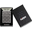 Aansteker Zippo Armor Case Deep Carved Cross Pattern