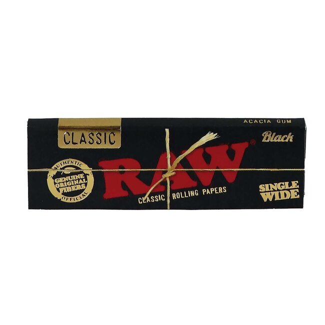 Raw Black Classic Vloei Display Short Single Wide