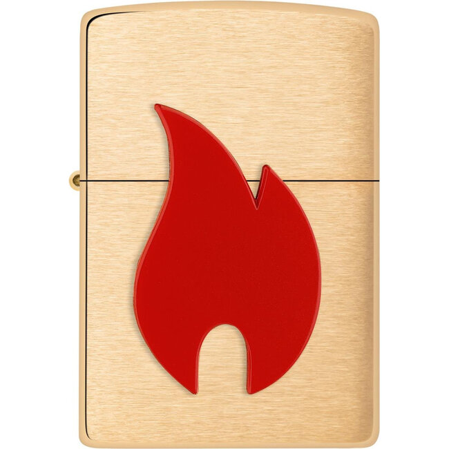 Aansteker Zippo Big Red Flame Emblem
