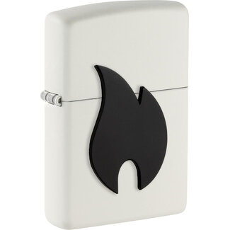 Zippo Aansteker Zippo Big Black Flame Emblem