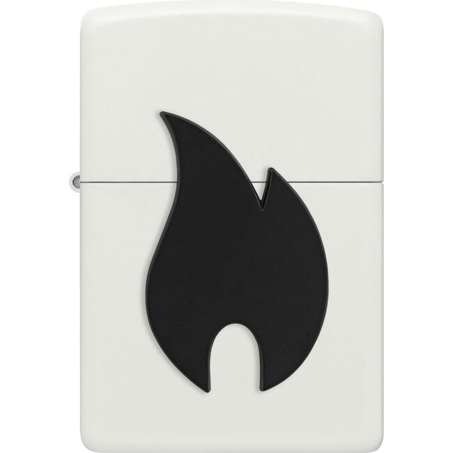Aansteker Zippo Big Black Flame Emblem