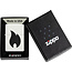 Aansteker Zippo Big Black Flame Emblem