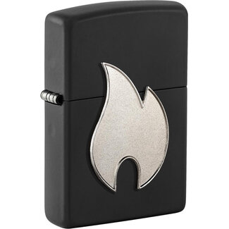 Zippo Aansteker Zippo Big Silver Flame Emblem