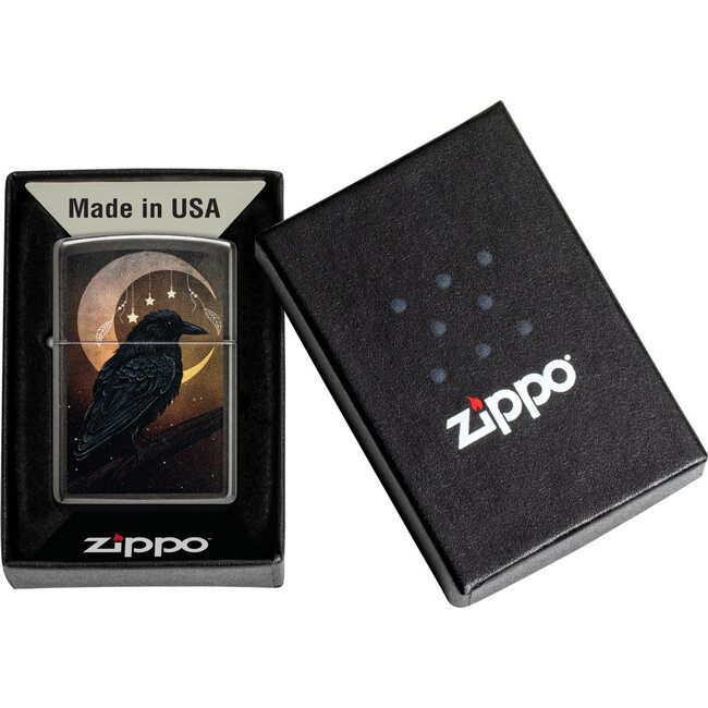 Aansteker Zippo Crow and Moon