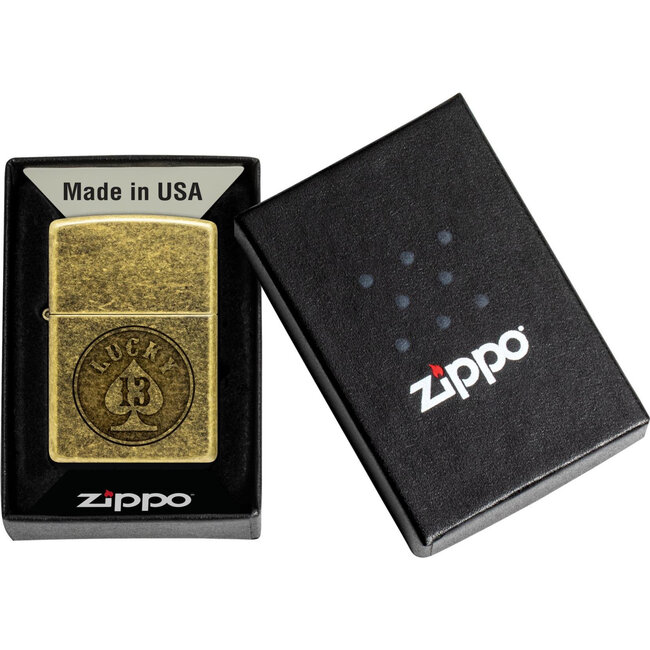 Lighter Zippo Lucky 13
