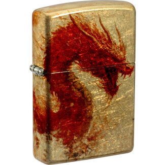Zippo Aansteker Zippo Samurai Dragon