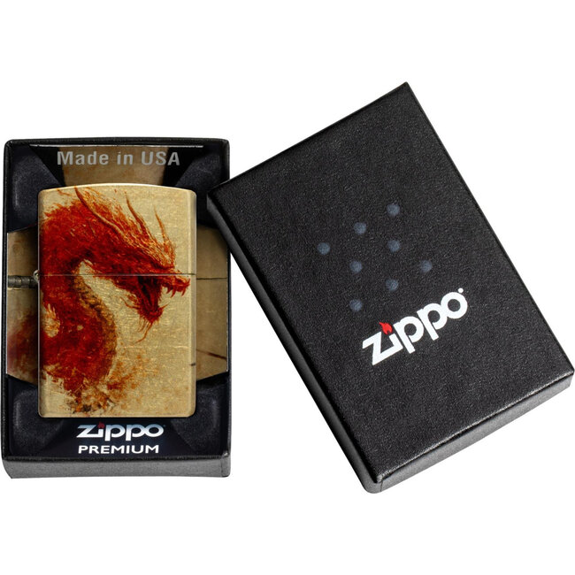 Aansteker Zippo Samurai Dragon