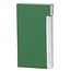 Aansteker Caseti Flat Flame Diamond Green Chrome