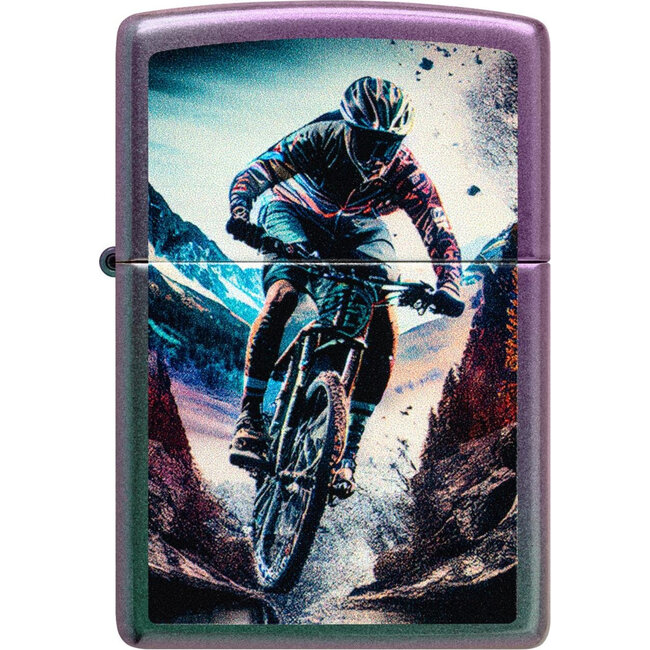 Aansteker Zippo Iridescent Mountain Bike