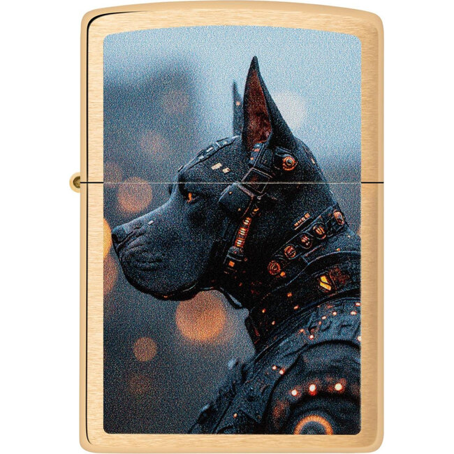 Aansteker Zippo Futuristic Dog