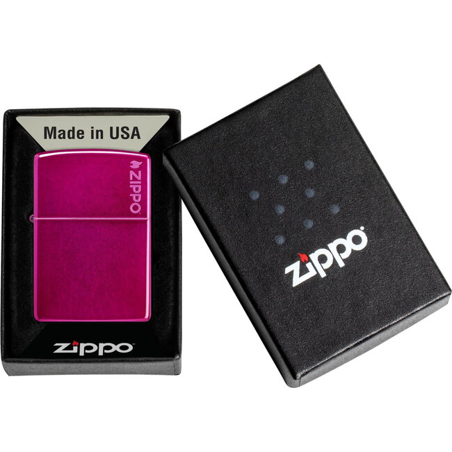 Aansteker Zippo Candy Raspberry Logo