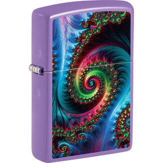Zippo Aansteker Zippo Smoky Lavender Color Design