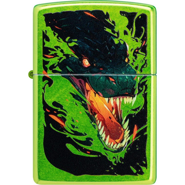 Aansteker Zippo Lurid Green Dragon