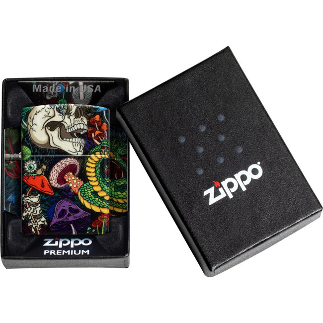 Aansteker Zippo Psychedelic Skull