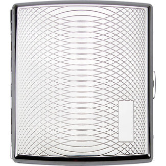 Jean Claude Cigarette Case Jean-Claude Chrome Coloured Bows