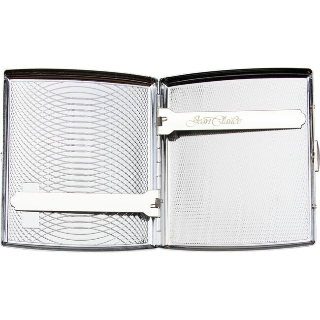 Cigarette Case Jean-Claude Chrome Coloured Bows