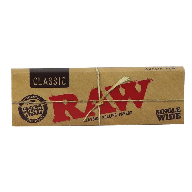 Raw Classic Rolling Paper Box Short Single Wide