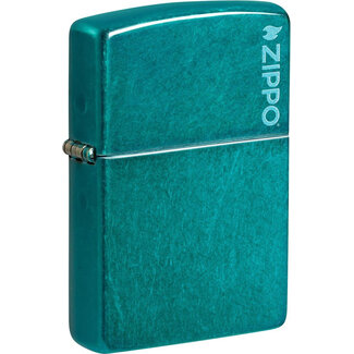 Zippo Aansteker Zippo Candy Teal Zippo Logo