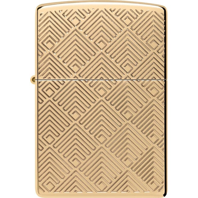 Aansteker Zippo Armor Case Deep Carved Pattern