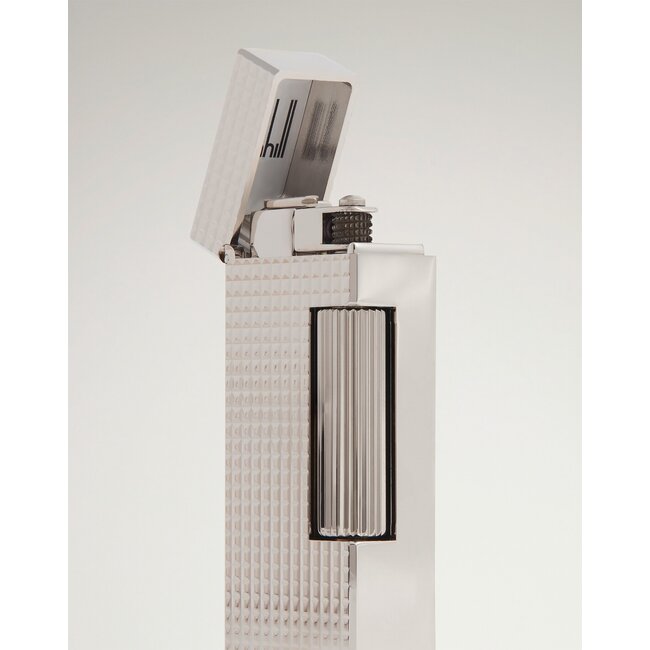Aansteker Dunhill Rollagas Hobnail Silver
