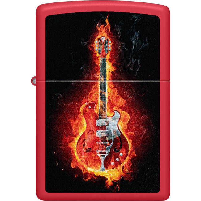 Aansteker Zippo Burning Guitar