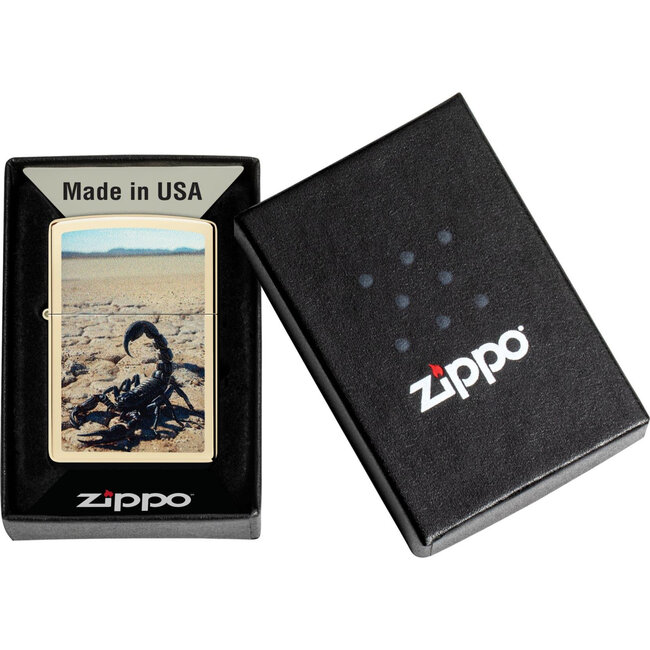 Aansteker Zippo Champagne Scorpion