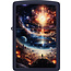 Aansteker Zippo Navy Blue Matte Realms Sky