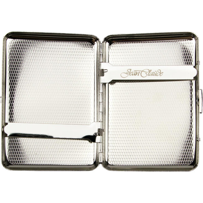 Cigarette Case Jean-Claude Brushed Chrome Ornament