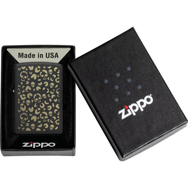 Aansteker Zippo Skull Leopard