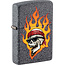 Aansteker Zippo Rick Rietveld Flame Skull