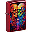 Aansteker Zippo Candy Apple Red Skulls