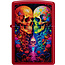 Aansteker Zippo Candy Apple Red Skulls