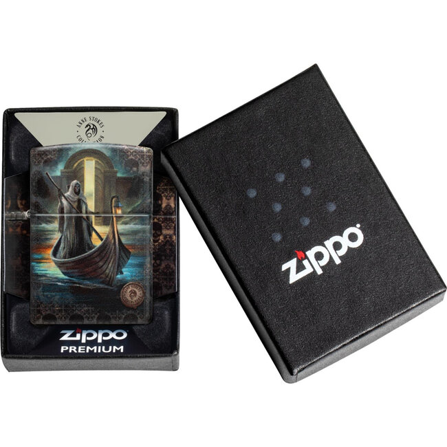 Aansteker Zippo Anne Stokes Ghost on Boat
