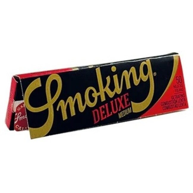 Smoking Deluxe Medium 1 1/4 Vloei Box