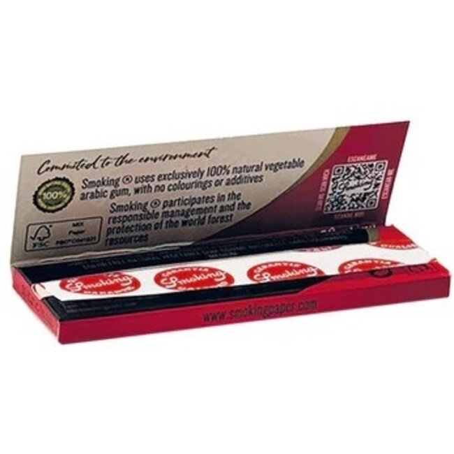 Smoking Deluxe Medium 1 1/4 Vloei Box