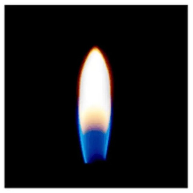 Aansteker Caseti Soft Flame Matte Silver