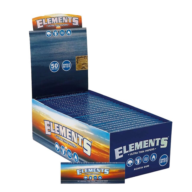Elements Rolling Paper Short Box