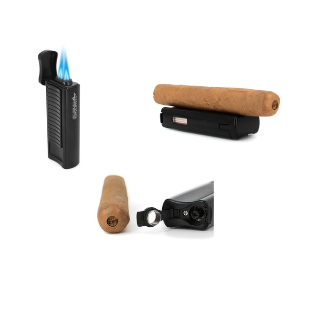 Aansteker Essentials by Les Fines Lames Double Black