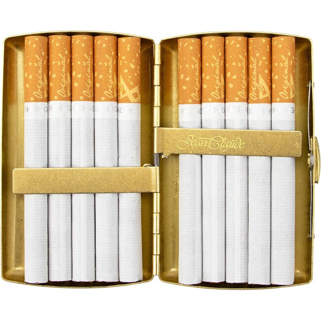 Cigarette Case Jean-Claude Venetian Antique Gold