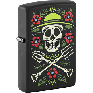 Zippo Aansteker Zippo Skull Gardener