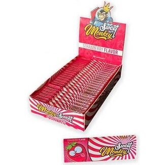 Monkey King Monkey King 1 1/4 Rolling Paper Strawberry