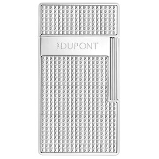 S.T. Dupont Aansteker S.T. Dupont Biggy Diamond Head Silver